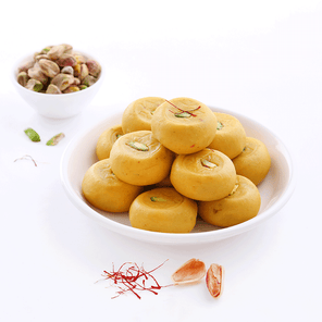 Keshari Pedha - Kaka Halwai Sweet Centre -