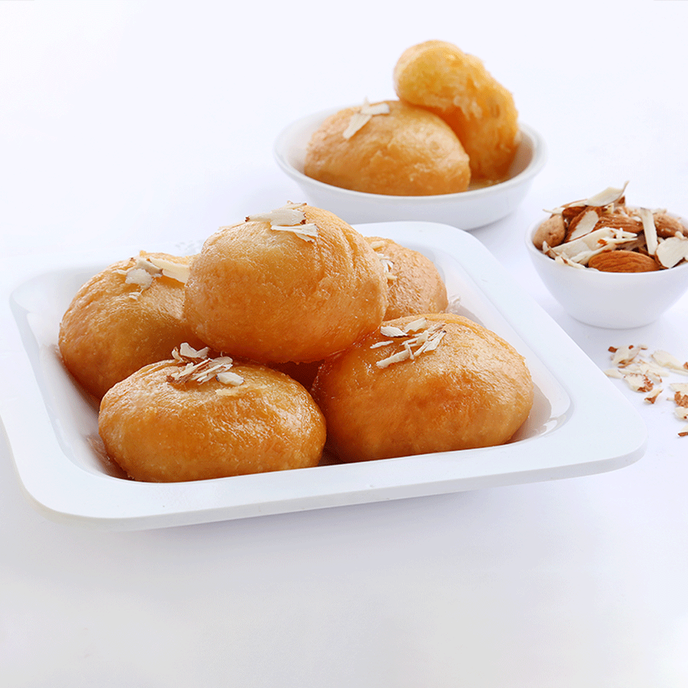 Balushahi (Desi Ghee) - Kaka Halwai Sweet Centre - 