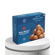 Besan Ladu Desi Ghee - Kaka Halwai Sweet Centre - 