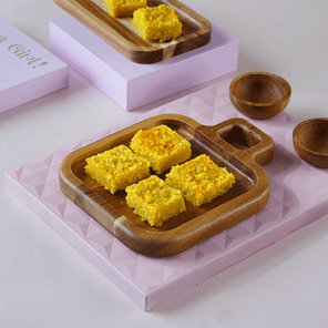 Coconut Barfi - Kaka Halwai Sweet Centre - 