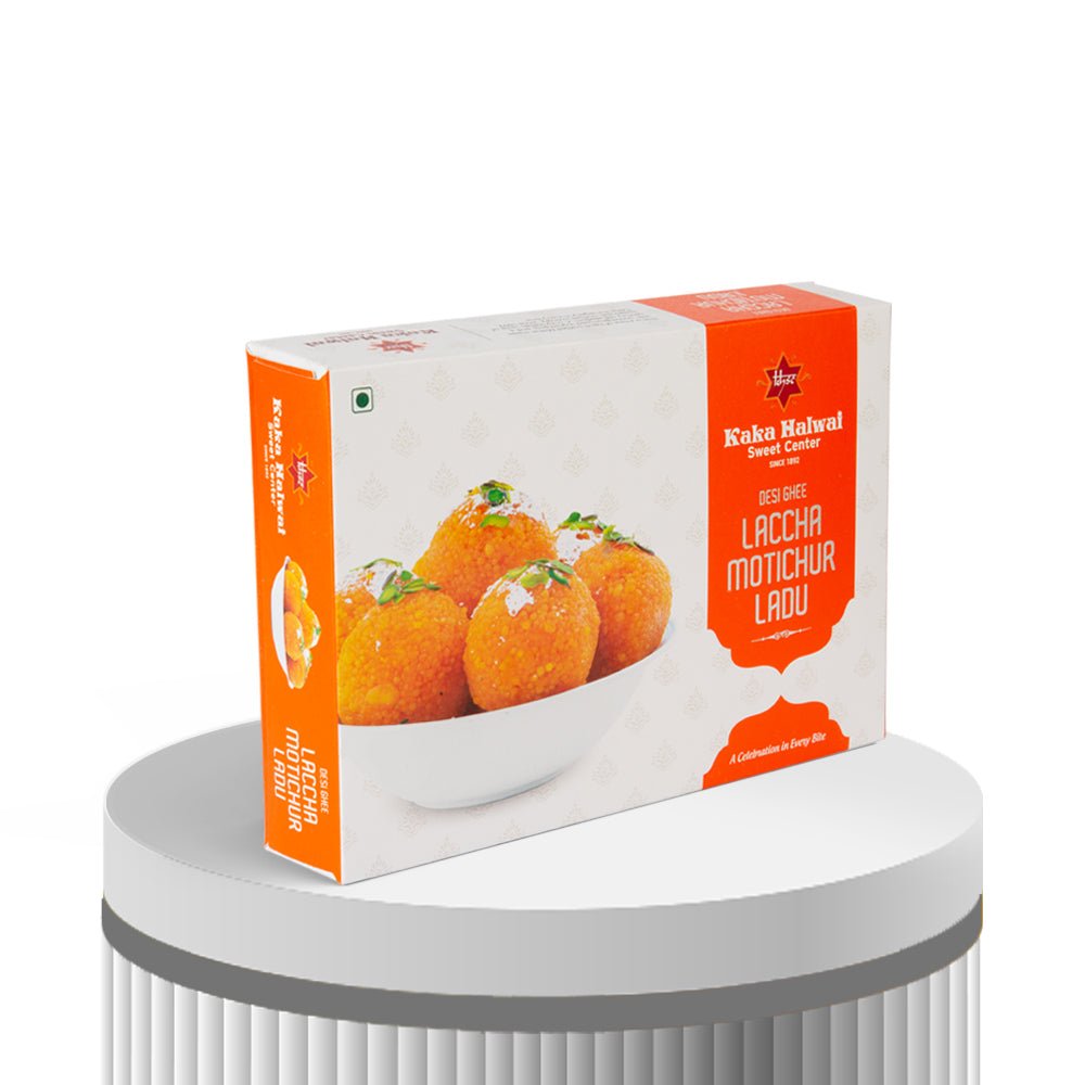 Laccha Motichur - Kaka Halwai Sweet Centre - 