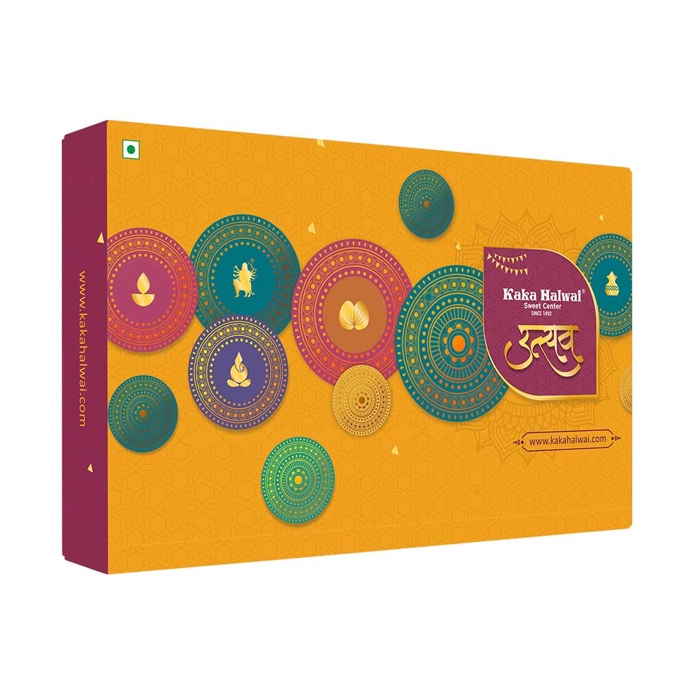 Utsav Celebration Box - -Kaka Halwai Sweet Centre-